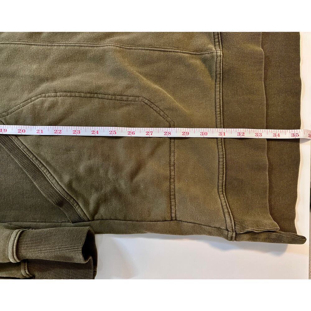 Daily Practice Sweatshirt Dress,  Green/Olive, Medium - Picture 7 of 8